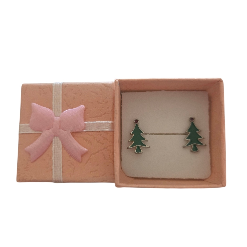 Christmas‎ Tree Kid's Earrings